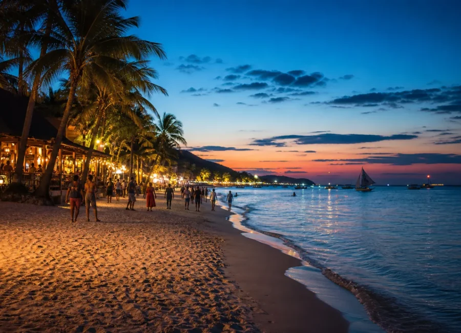 Ночная жизнь Боракая в 2026 году: бары, клубы и White Beach